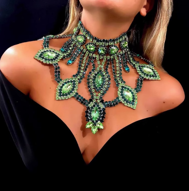 colored diamond necklace