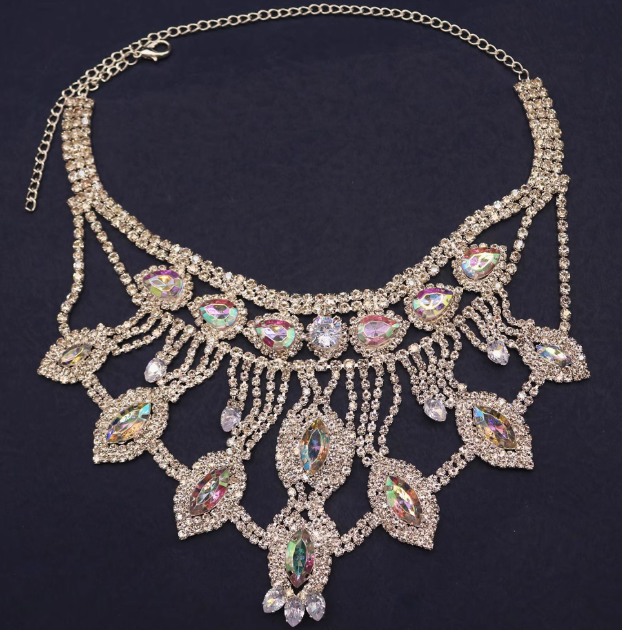 colored diamond necklace - 图片 3