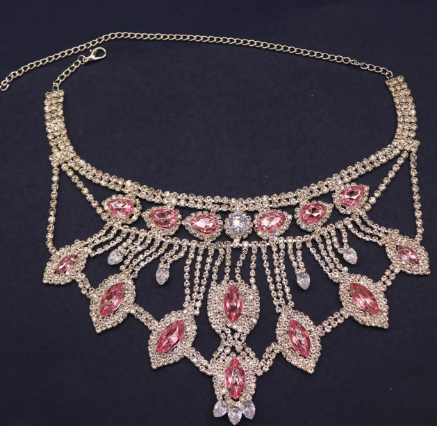 colored diamond necklace - 图片 4